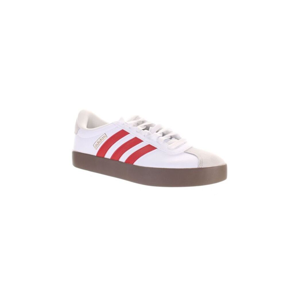 Adidas Womens Vl Court 3.0 White Fashion Sneaker Size 8 Medium (B, M) - Picture 2 of 4